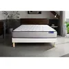 Image de Ensemble Matelas Sommier 200x200 cm - Sommier Blanc (en kit) - Actilatex Form