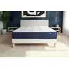 Image de Ensemble Matelas Actilatex Life 200x200 Latex Et Mémoire De Forme 5zones De Confort + Sommier Kit Blanc