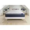 Image de Ensemble Matelas Mémoire De Forme Actimemo Max 140x190 Cm Maxi Épaisseur 7zones De Confort + Sommier Kit Blanc