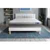 Image de Ensemble Matelas Actimemo Relax Mémoire De Forme 140x190 Cm Maxi Épaisseur 5zones De Confort + Sommier Kit Blanc