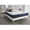 Image de Ensemble Matelas Sommier 140x200 cm - Sommier Blanc (en kit) - Actimemo Sleep