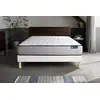 Image de Ensemble Matelas Mémoire De Forme Actimemo Form 140x200 Cm 5zones De Confort + Sommier Kit Blanc