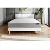 Image de Ensemble Matelas Sommier 200x200 cm - Sommier Blanc (en kit) - Actimemo Touch