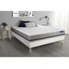 Image de Ensemble Matelas Sommier 200x200 cm - Sommier Blanc (en kit) - Actimemo Soft