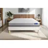 Image de Ensemble Matelas 140x190 Actimemo Soft 3zones De Confort + Sommier Kit Blanc