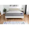 Image de Ensemble Matelas À Mémoire Actimemo Pur 160x200cm 3zones De Confort + Sommier Kit Blanc