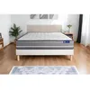 Image de Ensemble Matelas Sommier 140x190 cm - Sommier Blanc (en kit) - Actimemo Pur