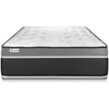 Image de Matelas 90x200 cm Ressorts ensachés et Mémoire de forme - Vital Care