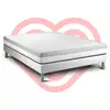 Image de Ensemble Matelas 200x200 Cm Mousse Sommier Blanc