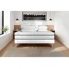 Image de Pack lit complet 180x200 cm - Matelas + Sommier Blanc (en kit) + 2 oreillers + Couette - Vital Spa Blanc