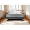 Image de Pack lit complet 160x200 cm - Matelas + Sommier Gris (en kit) + 2 oreillers + Couette - Vitalpower Recover Gris