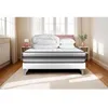 Image de Pack lit complet 140x190 cm - Matelas + Sommier Blanc (en kit) + 2 oreillers + Couette - Vitalpower Recover Blanc