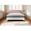 Image de Ensemble Matelas Sommier 200x200 cm - Vitalpower Recover Blanc