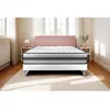 Image de Ensemble Matelas Sommier 180x200 cm - Sommier Blanc (en kit) - Vitalpower Recover Blanc
