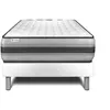 Image de Ensemble Matelas Sommier 90x200 cm - Sommier Blanc (en kit) - Vitalpower Recover Blanc