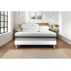 Image de Pack lit complet 140x200 cm - Matelas + Sommier Blanc (en kit) + 2 oreillers + Couette - Vitalspring Recover Blanc