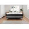 Image de Ensemble Matelas Sommier 140x190 cm - Sommier Gris (en kit) - Vitalspring Gris