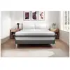 Image de Ensemble matelas mousse polyuréthane à mémoire de forme avec sommier 200x200 Nuits paisibles