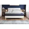 Image de Pack Prêt À Dormir Actiflex Confort Matelas Ressorts Ensachés+mémoire De Forme 140x190 + Sommier Kit Blanc +2oreill
