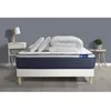 Image de Pack lit complet 200x200 cm - Matelas + Sommier Blanc (en kit) + 2 oreillers + Couette - Actiflex Ma