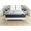 Image de Pack Prêt À Dormir Matelas Ressorts Ensachés+mémoire De Forme Actiflex Max 140x190cm + Sommier Kit Blanc + 2oreille
