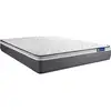 Image de Pack lit complet - matelas 180x200 cm + sommier tapissier à lattes (en kit) + 2 oreillers + couette - actiflex plus Équilibre Postural