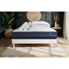 Image de Pack Prêt À Dormir Matelas Actiflex Tech 140x200 Mémoire De Forme Maxi Épaisseur + Sommier Kit Blanc + 2 Oreillers