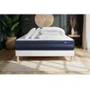 Image de Pack lit complet 140x200 cm - Matelas + Sommier Blanc (en kit) + 2 oreillers + Couette - Actiflex Te