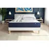 Image de Pack lit complet 140x190 cm - Matelas + Sommier Blanc (en kit) + 2 oreillers + Couette - Actiflex Li