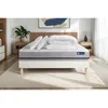 Image de Pack Prêt À Dormir Matelas 200x200 Actiflex Soft 3zones De Confort + Sommier Kit Blanc + 2 Oreillers + Couette