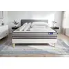 Image de Pack Prêt À Dormir Matelas Actiflex Night 160x200 Ressorts Ensaches 3zones Confort + Sommier Kit Blanc + 2 Oreiller