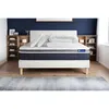Image de Pack Prêt À Dormir Actilatex Confort Matelas Latex + Mémoire De Forme 160x200 Cm + Sommier Kit Blanc + 2 Oreillers