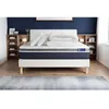 Image de Pack lit complet 160x200 cm - Matelas + Sommier Blanc (en kit) + 2 oreillers + Couette - Actilatex C