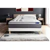 Image de Pack lit complet 200x200 cm - Matelas + Sommier Blanc (en kit) + 2 oreillers + Couette - Actilatex P