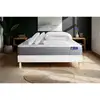 Image de Pack Prêt À Dormir Matelas Actilatex Dream Latex Et Mémoire De Forme 140x200 Cm + Sommier Kit Blanc + 2 Oreillers +