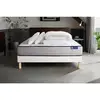 Image de Pack Prêt À Dormir Matelas Latex Et Mémoire De Forme Actilatex Form 140x190 Cm + Sommier Kit Blanc + 2 Oreillers +