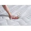 Image de Pack Prêt À Dormir Matelas Actilatex Life 200x200 Cm Latex Et Mémoire De Forme + Sommier Kit Blanc + 2 Oreillers +