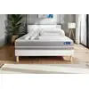 Image de Pack Prêt À Dormir Matelas Latex + Mémoire De Forme Actilatex Touch 140x190 Cm + Sommier Kit Blanc + 2 Oreillers +