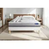 Image de Pack lit complet 160x200 cm - Matelas + Sommier Blanc (en kit) + 2 oreillers + Couette - Actilatex S