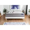 Image de Pack Prêt À Dormir Matelas Latex + Mémoire De Forme Actilatex Pur 180x200cm + Sommier Kit Blanc + 2 Oreillers + Cou