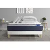 Image de Pack lit complet 180x200 cm - Matelas + Sommier Blanc (en kit) + 2 oreillers + Couette - Actimemo Ma