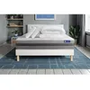 Image de Pack lit complet 180x200 cm - Matelas + Sommier Blanc (en kit) + 2 oreillers + Couette - Actimemo Re