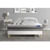 Image de Pack lit complet 140x190 cm - Matelas + Sommier Blanc (en kit) + 2 oreillers + Couette - Actimemo Re