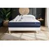 Image de Pack lit complet 140x200 cm - Matelas + Sommier Blanc (en kit) + 2 oreillers + Couette - Actimemo Te