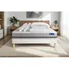 Image de Pack Prêt À Dormir Matelas 180x200 Actimemo Soft 3zones De Confort + Sommier Kit Blanc + 2 Oreillers + Couette