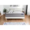 Image de Pack Prêt À Dormir Matelas À Mémoire Actimemo Pur 180x200cm 3zones De Confort + Sommier Kit Blanc + 2 Oreillers + C