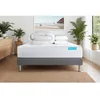 Image de Ensemble sommier matelas 180x200 Biocare Mémoire de forme - 26 cm - Equilibré - sommier kit gris + 2 oreillers + couette