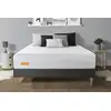 Image de Matelas + Sommier Kit Gris 180x200 Memo Bio Mousse À Mémoire De Forme Maxi Épaisseur Déhoussable