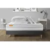 Image de Ensemble sommier matelas 160x200 Memo luxe Ressorts ensachés et mémoire de forme - 26 cm - Equilibré - Septnuits