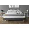 Image de Pack Matelas + Sommier Kit Gris 180x200 Memo Zen Mousse À Mémoire De Forme Maxi Épaisseur + Couette + 2 Oreillers